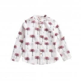 Shirt Amod - White Tropical