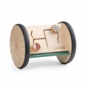 Wooden activity roller / mirror, Woodland