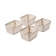 Makeeva storage basket S 4 pack - Sandy