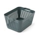 Makeeva storage basket S 4 pack - Whale blue