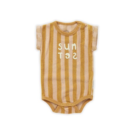 Baby romper Terry - sunset