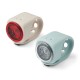 Rolf bike light - Ice blue