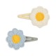 4 pack Daisy hair clips