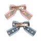 4 pack Ribbon bow hair clips