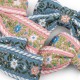 4 pack Ribbon bow hair clips