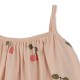 Basic strap dress - ma grande cerise