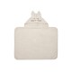 Vilas Hooded Rabbit Baby Towel - Sandy