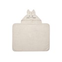 Vilas Hooded Rabbit Baby Towel - Sandy