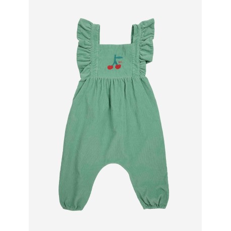 Baby Cherry micro corduroy overall