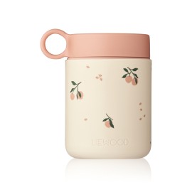 Kian food jar -peach