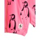 Penguin fleece jacket - pink