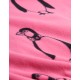 Penguin fleece jacket - pink