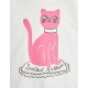 Cat tee - white