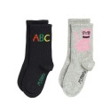 ABC socks - 2 pack