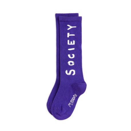 Society knee socks - purple