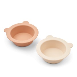 Peony suction bowl 2-pack - Tuscany