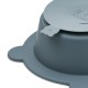 Peony suction bowl 2-pack - whale blue