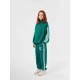 Shadow stripes jogging pants - green