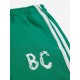 Shadow stripes jogging pants - green