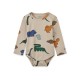 Yanni body long sleeve 2-pack - dinosaurs