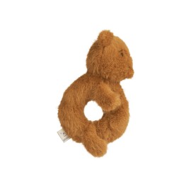 Romain bear rattle - caramel