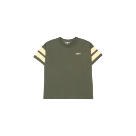 Stripes tee - khaki