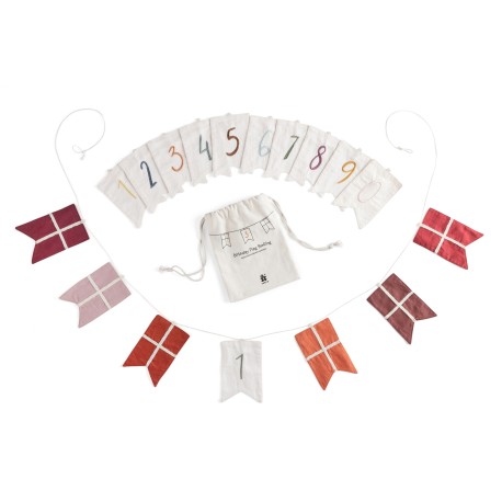 Birthday flag bunting