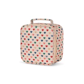 Clover lunchbag - coeur colore frappe