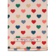 Clover lunchbag - coeur colore frappe