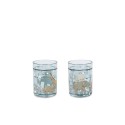 2 PACK GLITTER CUPS -Safari