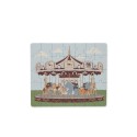 Cardboard 35 pcs puzzle carousel