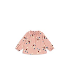 Chloe blouse - ladybug daisy blush