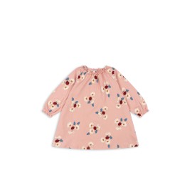 Chloe dress - ladybug daisy blush