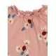 Chloe dress - ladybug daisy blush