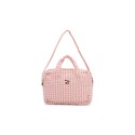 Doll bag - Powder pink check