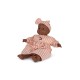 Doll clothing set - powder pink check