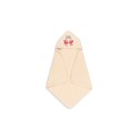 Terry hooded towel - Brazillian sand