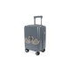 Travel suitcase - Swan blue