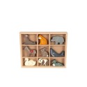 Wooden mini animals