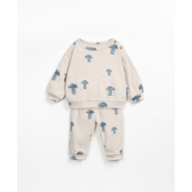 Printed rib pyjama