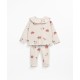 Printed rib pyjama - sheep print