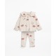 Printed rib pyjama - sheep print