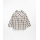 Checked woven shirt