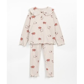 Printed rib pyjamas - sheep