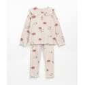 Printed rib pyjamas - sheep