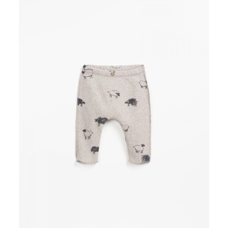 Jersey pants - sheep print