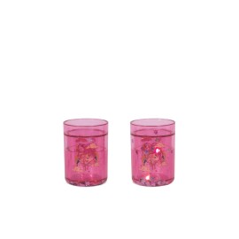 2 PACK GLITTER CUPS - Horn stars