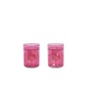 2 PACK GLITTER CUPS - Horn stars