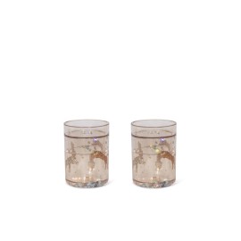 2 PACK GLITTER CUPS -Roar