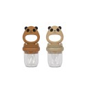 2 pack fruit feeding pacifier- caramel